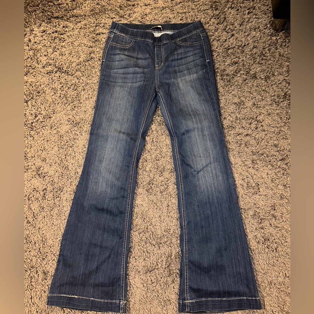 Fashion move denim blue jeans